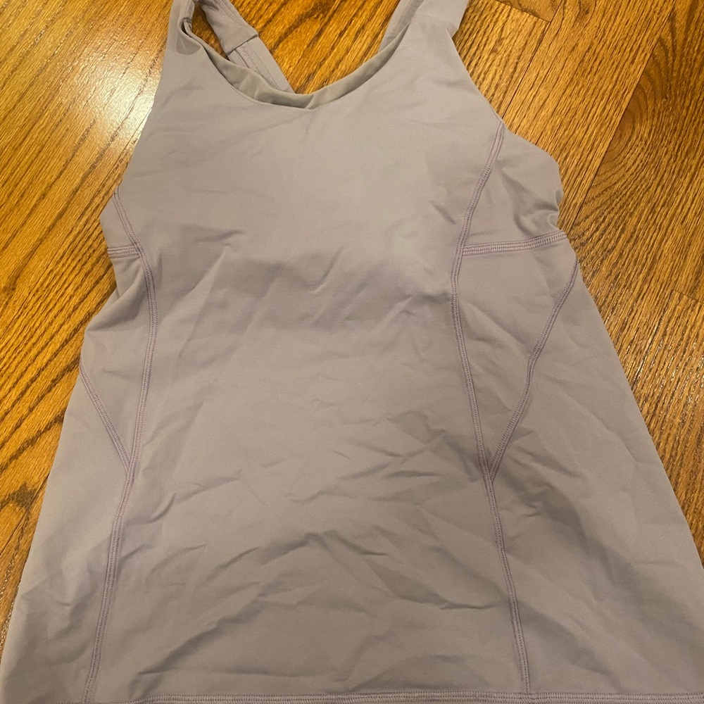 lululemon athletica Lavender/Pale Purple Tank Top